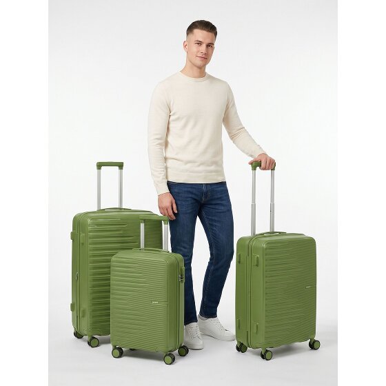 Travelite Pacific 4 kółka Zestaw walizek 3-części