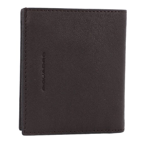 Piquadro Black Square Etui na karty kredytowe Ochrona RFID Skórzany 9 cm