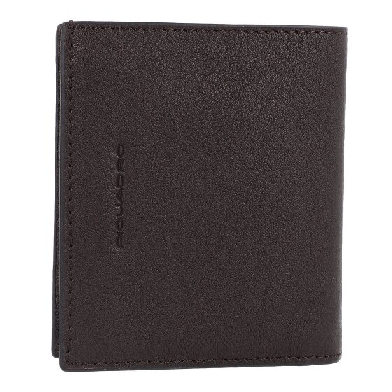 Piquadro Black Square Etui na karty kredytowe Ochrona RFID Skórzany 9 cm