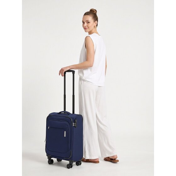 Travelite Priego 4 kółka Walizka kabinowa S 55 cm