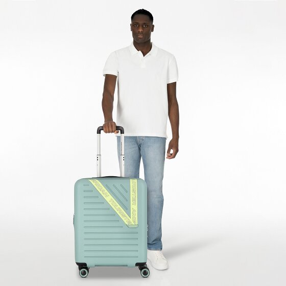 American Tourister Dynabelt 4 kółka Walizka kabinowy 55 cm z plisą rozprężną