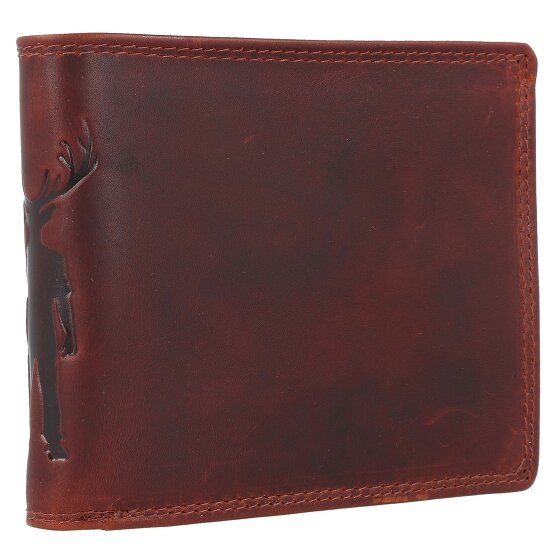 Jack Kinsky Monterey Portfel Ochrona RFID Skórzany 13 cm