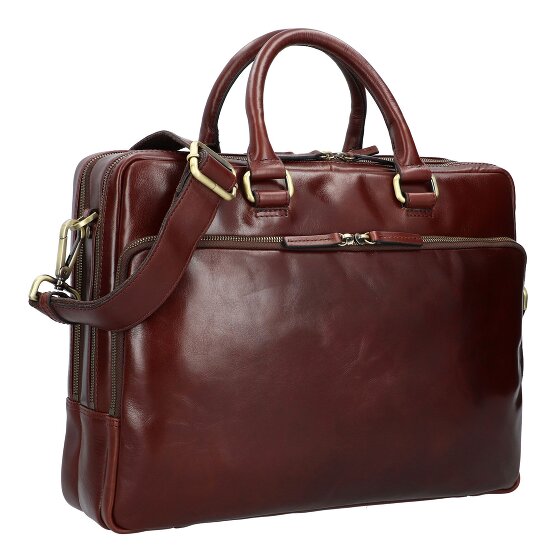 Leonhard Heyden Skórzana teczka Cambridge 40 cm