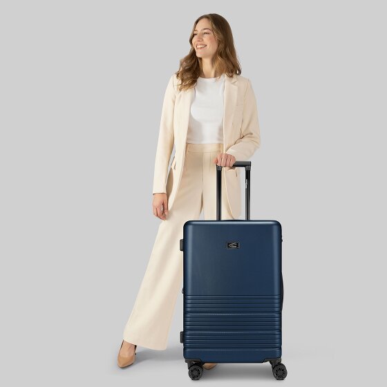 camel active Hanoi 4 kółka Walizka M 65 cm z plisą rozprężną