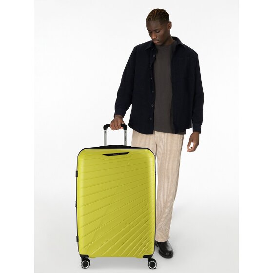 Benzi 5808 4 kółka Walizka 74 cm z plisą rozprężną