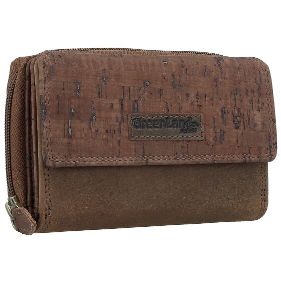 Greenland Nature Portfel RFID skórzany 14 cm