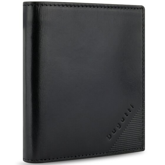 bugatti Nobile Portfel Ochrona RFID Skórzany 10 cm