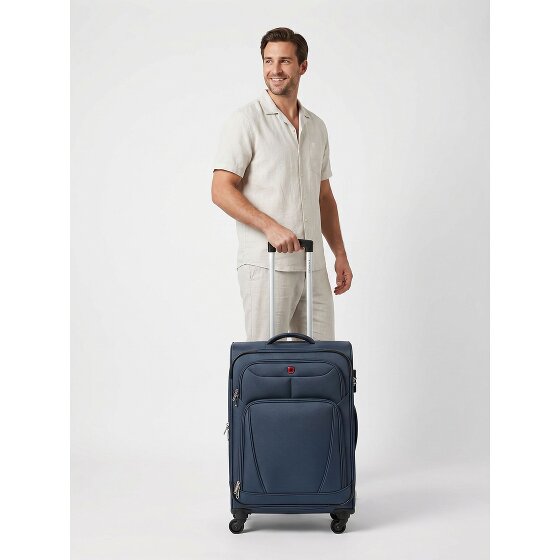 Wenger Beaumont 4 kółka Walizka M 67 cm z plisą rozprężną