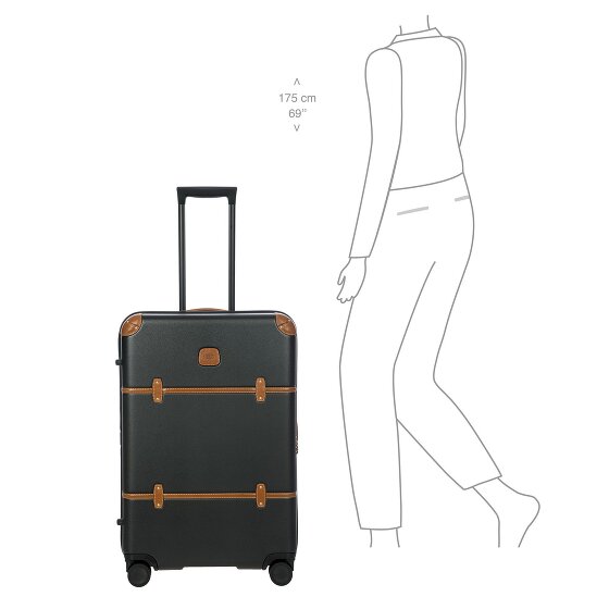 Bric's Bellagio 4 kółka Walizka 70.5 cm z plisą rozprężną