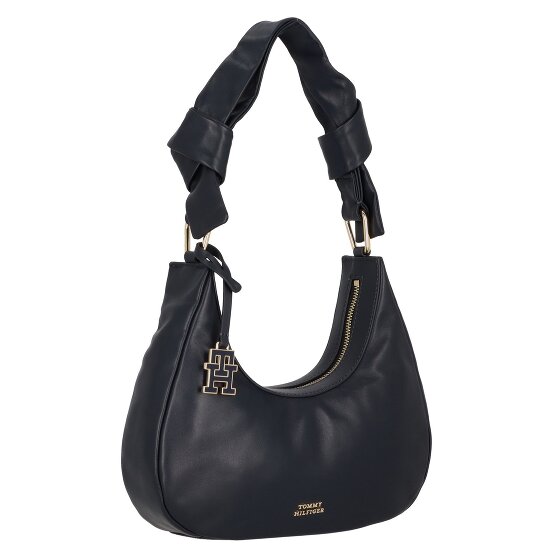 Tommy Hilfiger Pushlock Torba na ramię Skórzany 28 cm