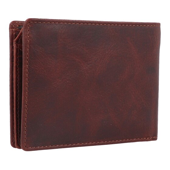 Greenburry Rugged Portfel Ochrona RFID Skórzany 12.5 cm