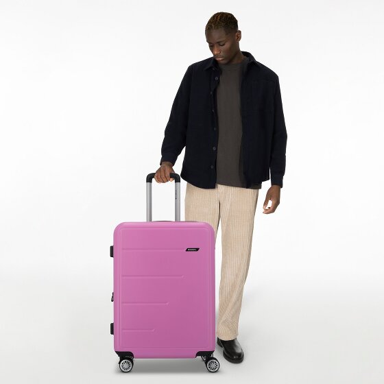 Gabol Future Plus 4 kółka Walizka 66 cm z plisą rozprężną