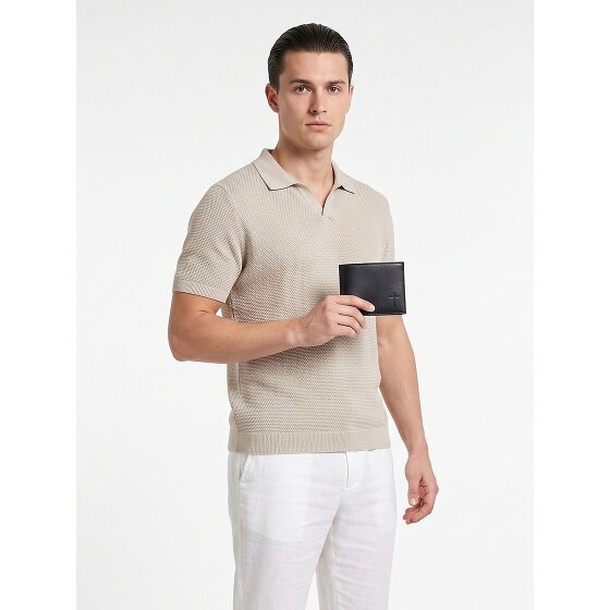 oxmox Leather Portfel Ochrona RFID Skóra 12 cm