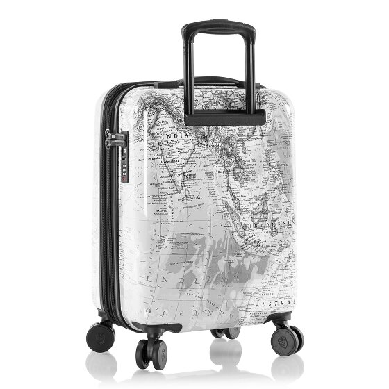 Heys Black Camo 4 kółka Walizka kabinowy S 53 cm z plisą rozprężną
