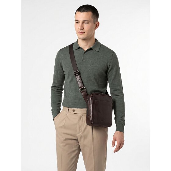 Jost Glasgow Torba na ramię XS Ochrona RFID Skóra 20 cm