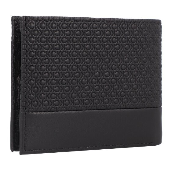 Calvin Klein Nano Portfel Ochrona RFID Skórzany 11 cm