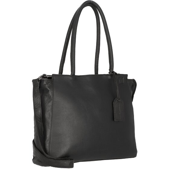 Cowboysbag Skórzana torba na ramię Evi 41 cm z przegrodą na laptopa