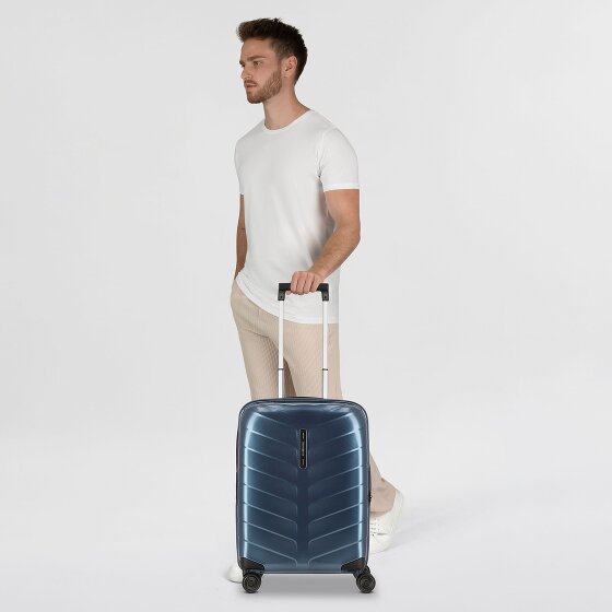 Samsonite Attrix 4 kółka Walizka kabinowy 55 cm z plisą rozprężną