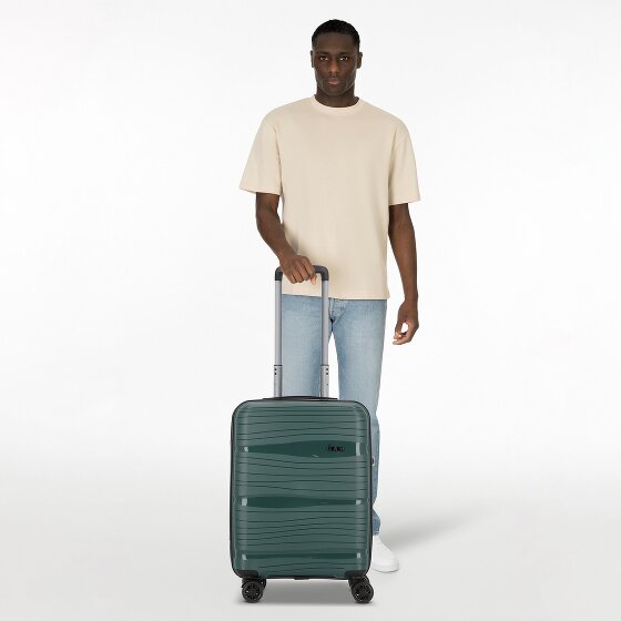 d&n Travel Line 4300 4 kółka Walizka kabinowy S 55 cm