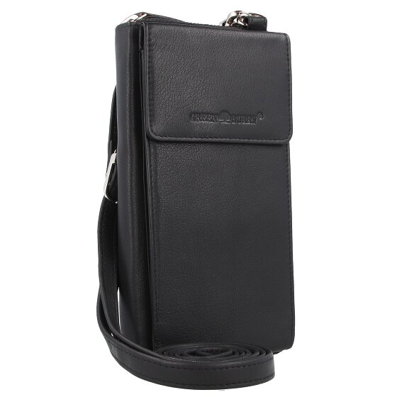 Greenburry Etui na telefon komórkowy Nappa skóra RFID 8 cm