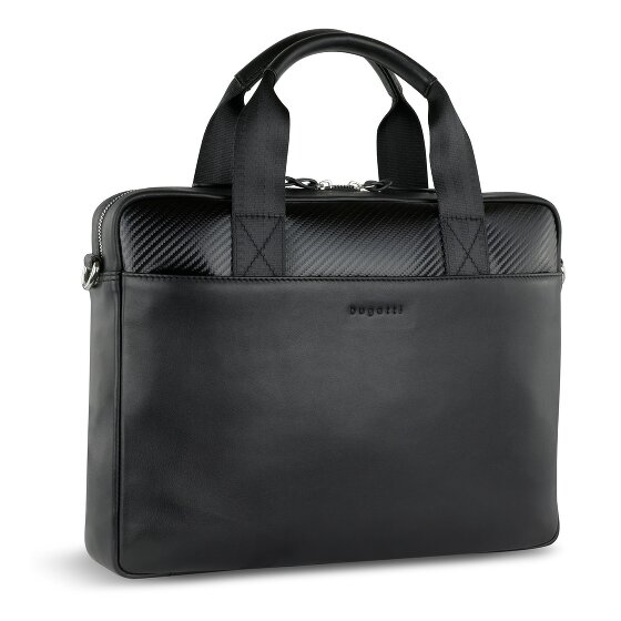 bugatti Comet bags Teczka Skórzany 36 cm Komora na laptopa