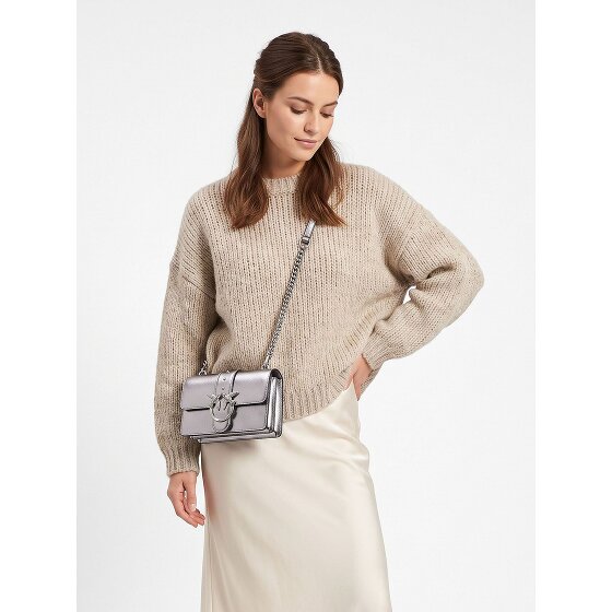 PINKO Love One Mini Torba na ramię Skóra 20 cm