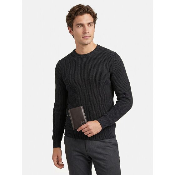 oxmox Leather Portfel Ochrona RFID Skóra 10 cm