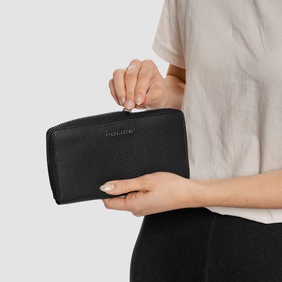 Police Portfel Skórzany 19 cm