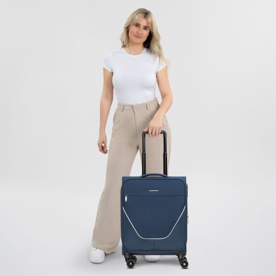 Stratic taska 4-kołowy wózek kabinowy S 55 cm z plisą poszerzającą