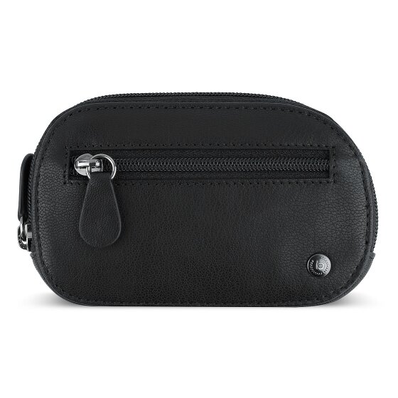 bugatti Black Magic Portfel z kluczem Skórzany 11 cm