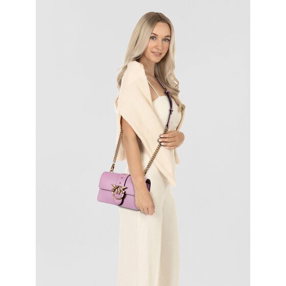PINKO Love One Torba na ramię Skórzany 21 cm