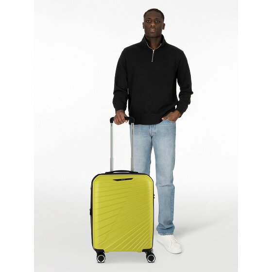 Benzi 5808 4 kółka Walizka kabinowy 55 cm z plisą rozprężną