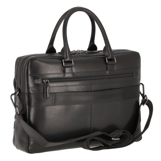 bugatti Romano Teczka Skórzany 40 cm Komora na laptopa