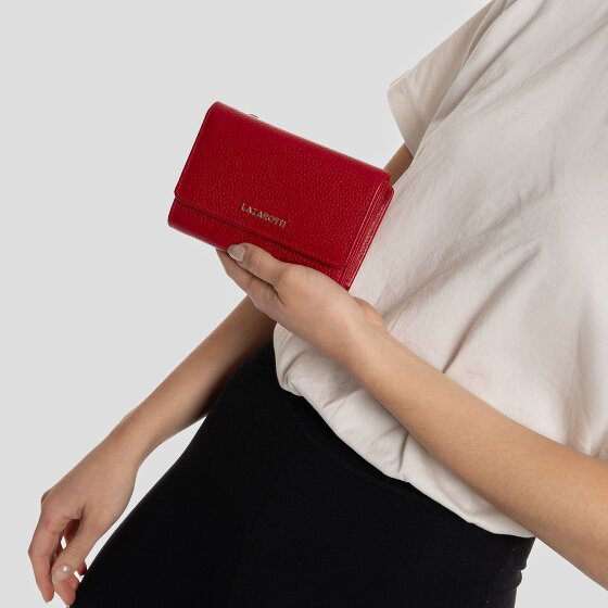 Lazarotti Bologna Leather Portfel Skórzany 14 cm