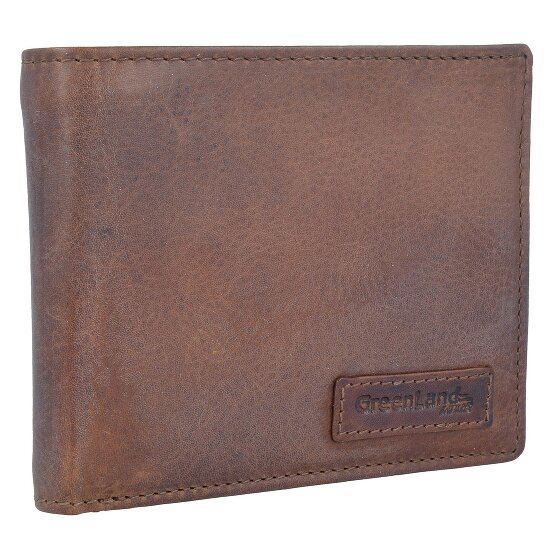 Greenland Nature Soft & Safe Wallet RFID Leather 12 cm