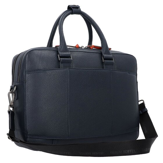 Braun Büffel Novara Teczka Skórzany 42 cm Komora na laptopa