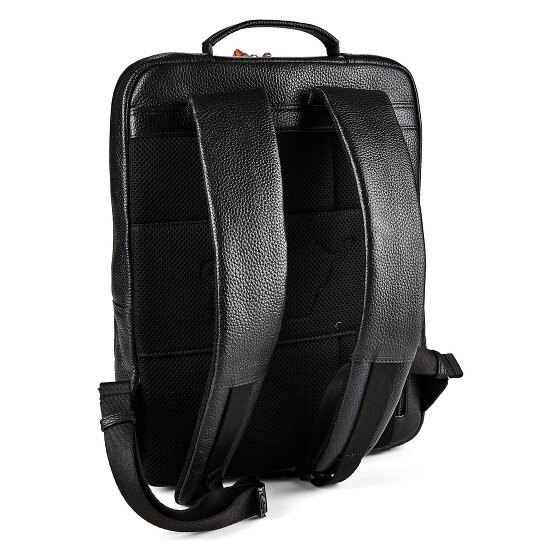 Braun Büffel Novara Plecak biznesowy Skóra 40 cm Komora na laptopa