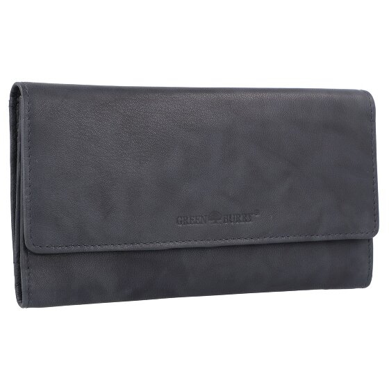 Greenburry Basic Wallet RFID Leather 19 cm