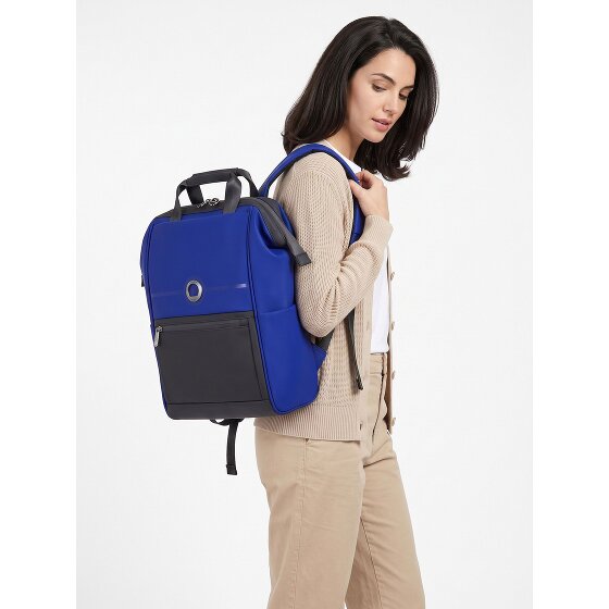 Delsey Paris Turenne Soft Plecak Ochrona RFID 39 cm Komora na laptopa