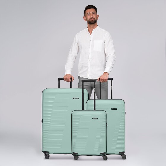 Farmhood Eco Edition 4 kółka Zestaw walizek 3-części z plisą rozprężną