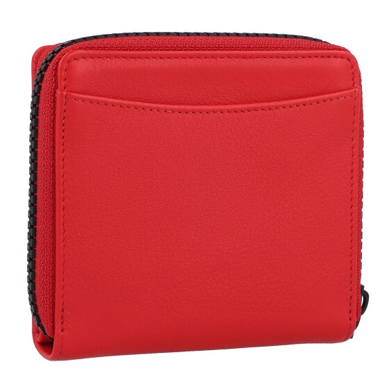 Braun Büffel Capri Portfel Ochrona RFID Skórzany 11 cm