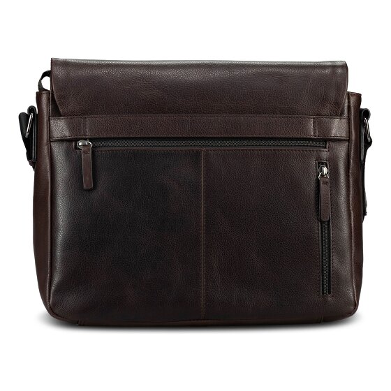 Jost London Torba typu Messenger Skóra 34 cm Komora na laptopa