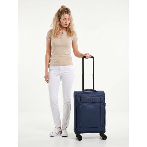 d&n Travel Line 9804 4 kółka Walizka kabinowa S 55 cm