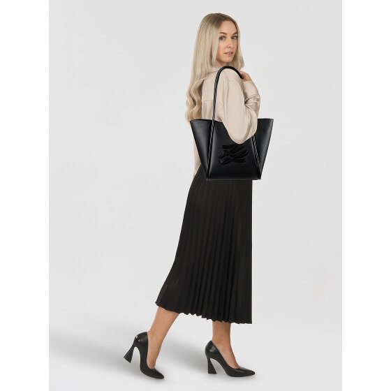 Karl Lagerfeld Autograph Shopper Bag Skórzany 40 cm