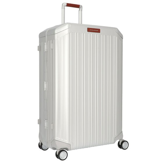 Piquadro Walizka aluminiowa z 4 kółkami, 79 cm