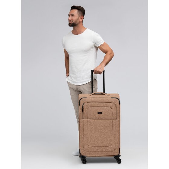 Redolz Essentials 12 LARGE 4 kółka Walizka 79 cm z plisą rozprężną