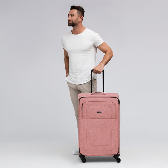 Redolz Essentials 12 LARGE 4 kółka Walizka 79 cm z plisą rozprężną