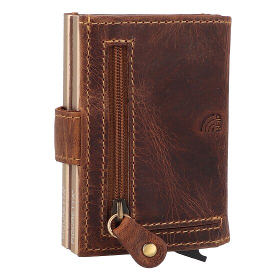 Greenburry Vintage Portfel Ochrona RFID Skórzany 8 cm