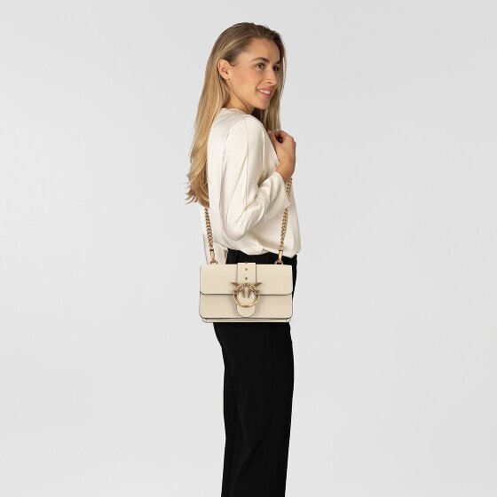 PINKO Love One Torba na ramię Skórzany 21 cm
