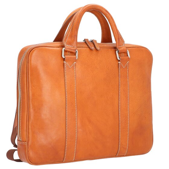 Leonhard Heyden Bergamo Teczka skórzana 38 cm Przegroda na laptopa